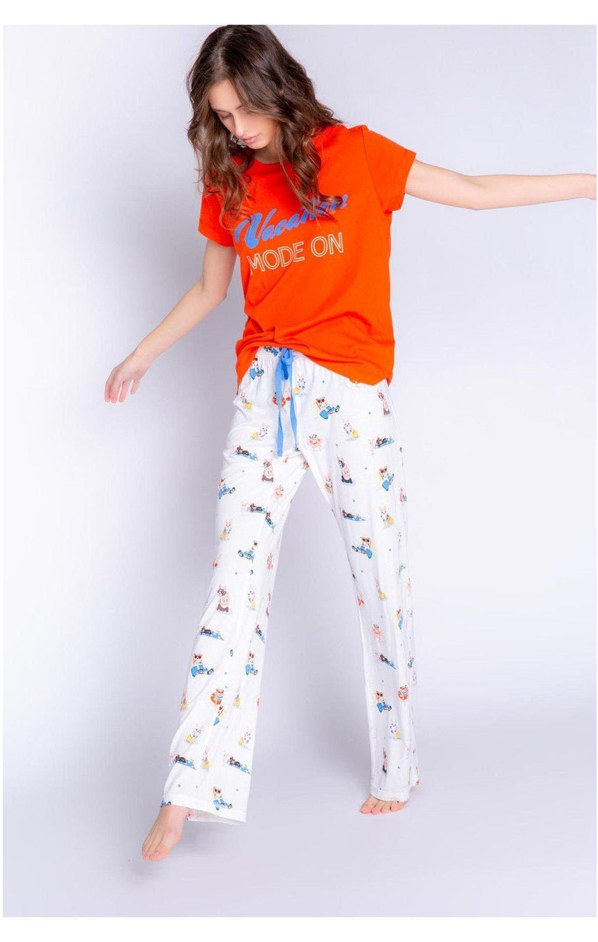 PJ Salvage Playful Prints Vacation Mode PJ Pants Pyjamas by PJ Salvage as seen on celebrities