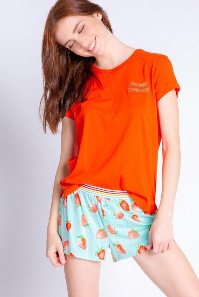 Shop PJ Salvage PJ Salvage Sweet Dreams Playful Print T-Shirt T-Shirt for women – premium loungewear and festival fashion at Spoiled Brat