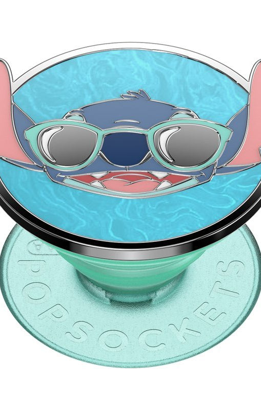 Shop Pop Sockets Pop Sockets Lilo & Stitch - Suns Out Stitch Enamel Pop Grip Tech Accessories for women – premium loungewear and festival fashion at Spoiled Brat