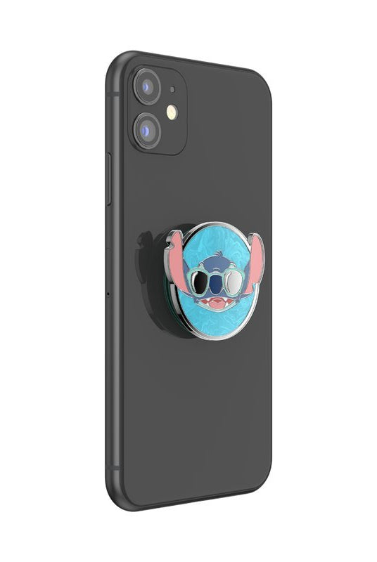 Shop Pop Sockets Pop Sockets Lilo & Stitch - Suns Out Stitch Enamel Pop Grip Tech Accessories for women – premium loungewear and festival fashion at Spoiled Brat