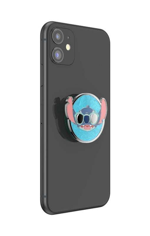 Shop Pop Sockets Pop Sockets Lilo & Stitch - Suns Out Stitch Enamel Pop Grip Tech Accessories for women – premium loungewear and festival fashion at Spoiled Brat
