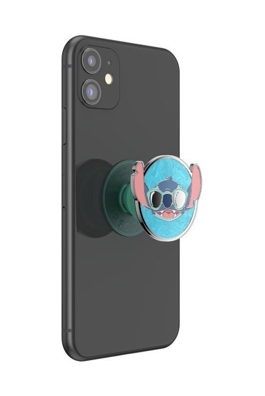 Shop Pop Sockets Pop Sockets Lilo & Stitch - Suns Out Stitch Enamel Pop Grip Tech Accessories for women – premium loungewear and festival fashion at Spoiled Brat
