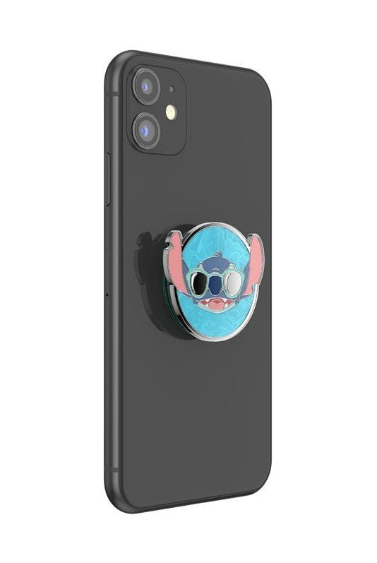 Shop Pop Sockets Pop Sockets Lilo & Stitch - Suns Out Stitch Enamel Pop Grip Tech Accessories for women – premium loungewear and festival fashion at Spoiled Brat