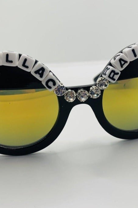 Rad & Refined Cadillac & Rainbows Statement Sunglasses Sunglasses by Rad and Refined as seen on celebrities