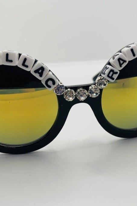 Rad & Refined Cadillac & Rainbows Statement Sunglasses Sunglasses by Rad and Refined as seen on celebrities