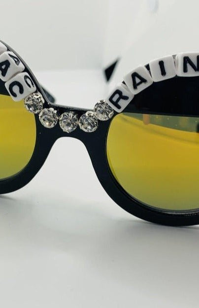 Rad & Refined Cadillac & Rainbows Statement Sunglasses Sunglasses by Rad and Refined as seen on celebrities