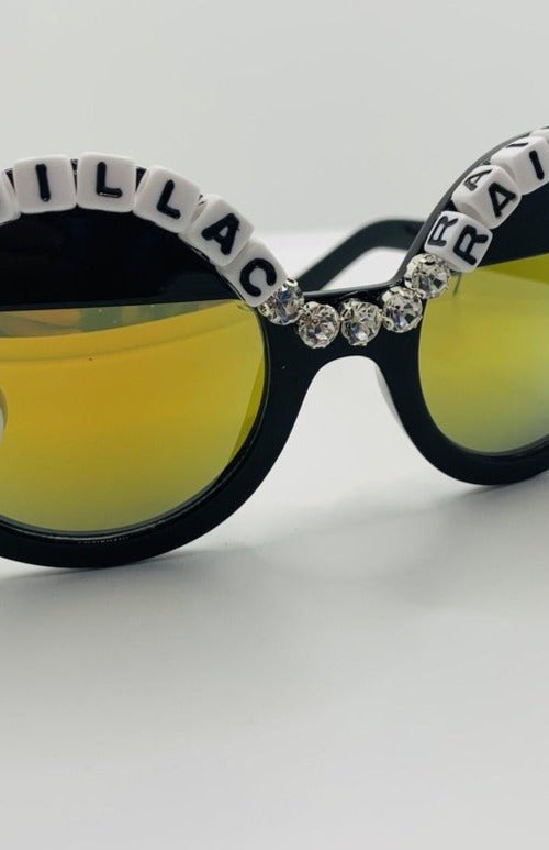Rad & Refined Cadillac & Rainbows Statement Sunglasses Sunglasses by Rad and Refined as seen on celebrities