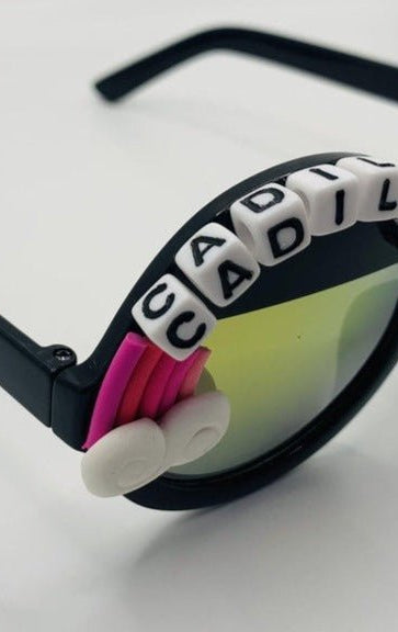 Rad & Refined Cadillac & Rainbows Statement Sunglasses Sunglasses by Rad and Refined as seen on celebrities