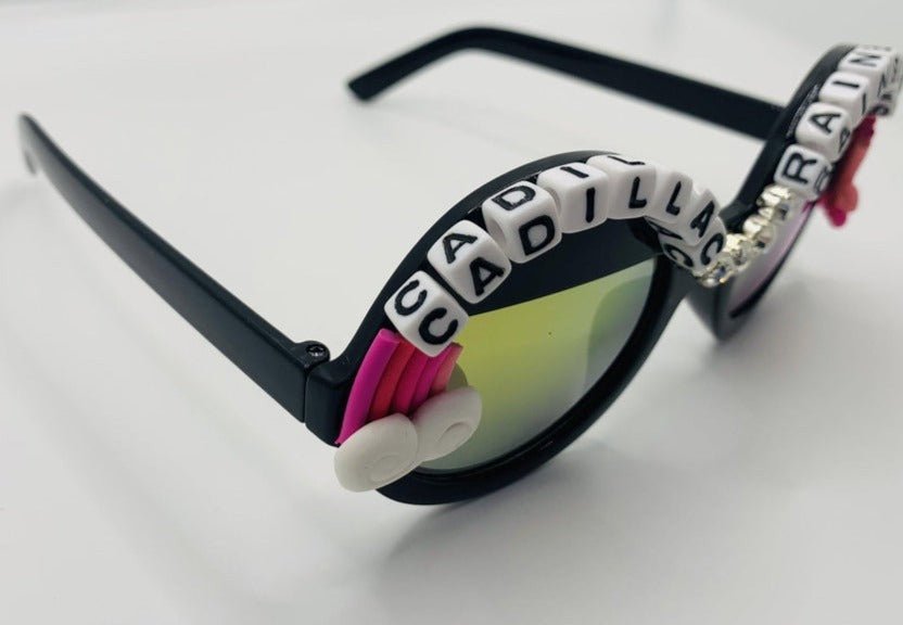 Rad & Refined Cadillac & Rainbows Statement Sunglasses Sunglasses by Rad and Refined as seen on celebrities