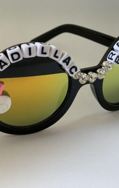 Rad & Refined Cadillac & Rainbows Statement Sunglasses Sunglasses by Rad and Refined as seen on celebrities