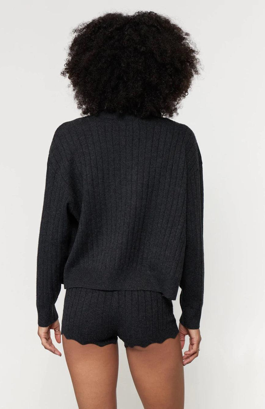 Spiritual Gangster Hudson Pointelle Cardigan Cardigan by Spiritual Gangster as seen on celebrities