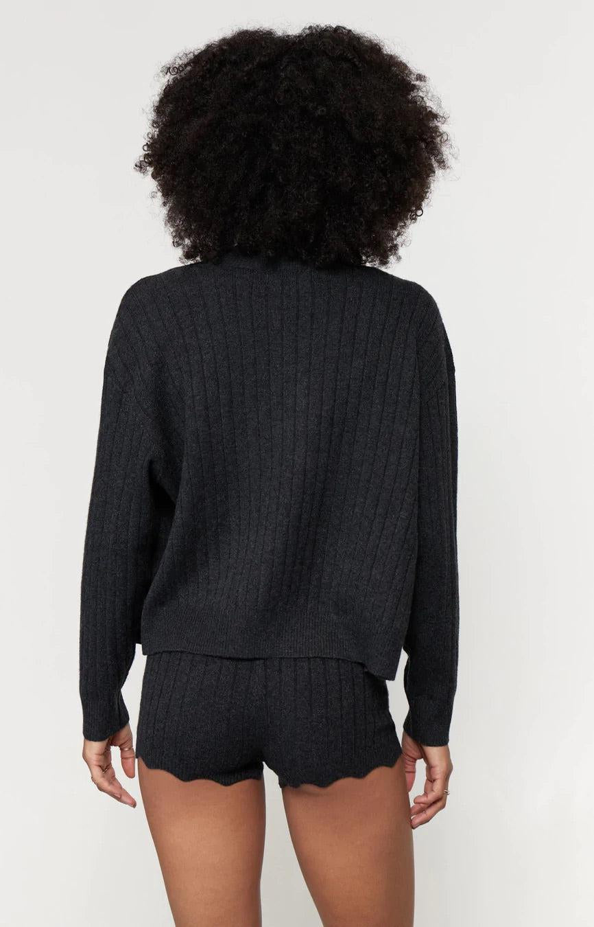 Spiritual Gangster Hudson Pointelle Cardigan Cardigan by Spiritual Gangster as seen on celebrities