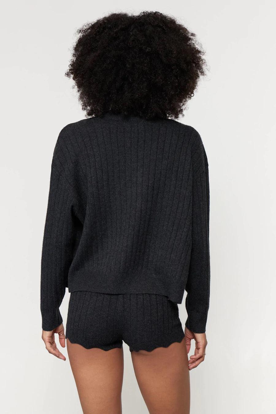 Spiritual Gangster Hudson Pointelle Cardigan Cardigan by Spiritual Gangster as seen on celebrities