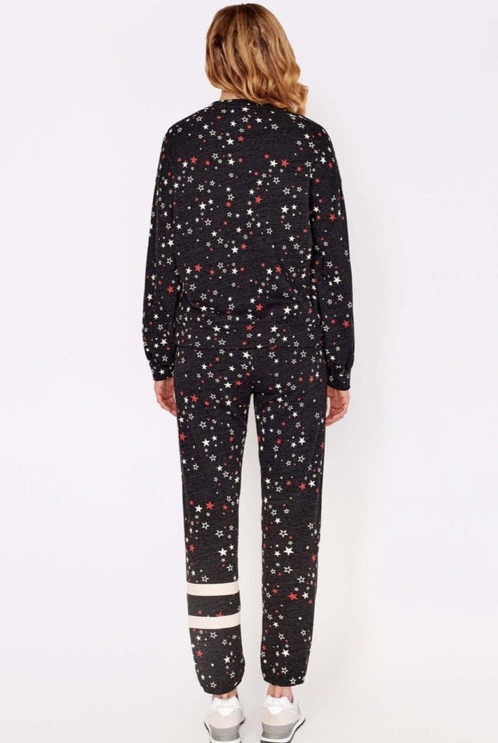 Shop Sundry Sundry Clothing Stars Relaxed Sweatshirt Jumper for women – premium loungewear and festival fashion at Spoiled Brat