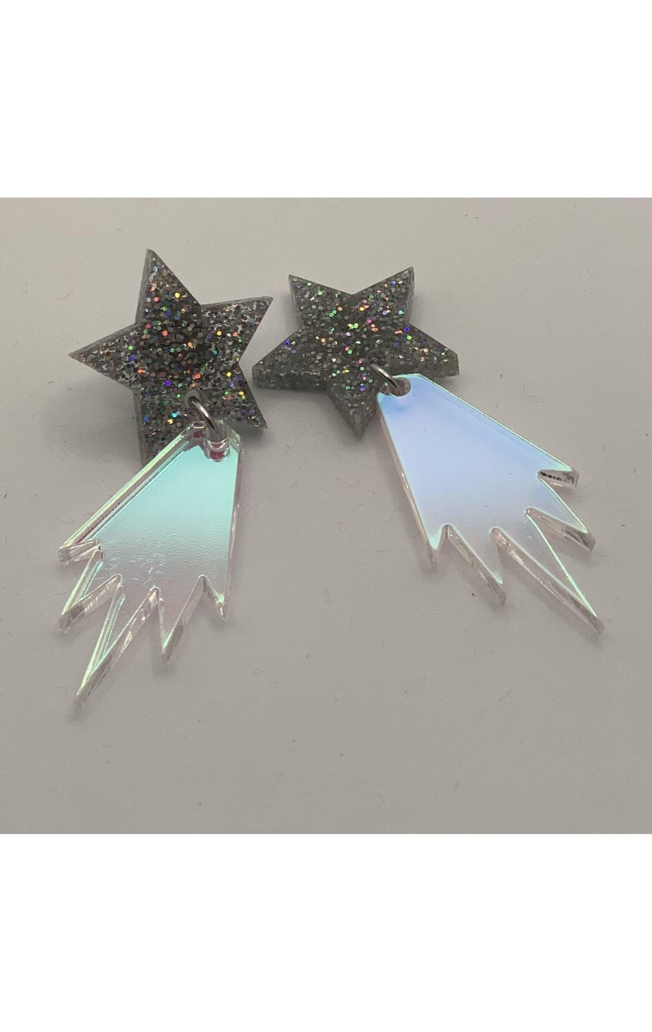 Suzywan DELUXE Falling Star Acrylic Earrings by Suzywan DELUXE – Earrings – | Spoiled Brat UK