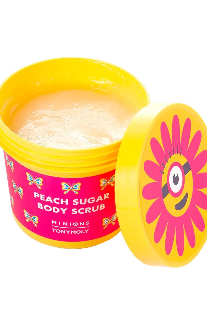 Tony Moly x Minions Peach Sugar Body Scrub Body Wash by Tony Moly as seen on celebrities