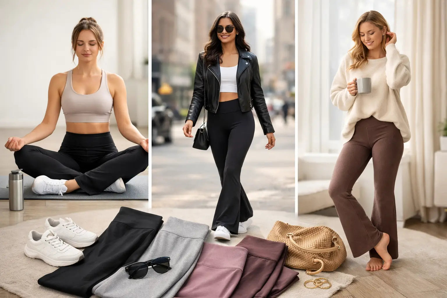 How to Style Flared Leggings for Every Mood