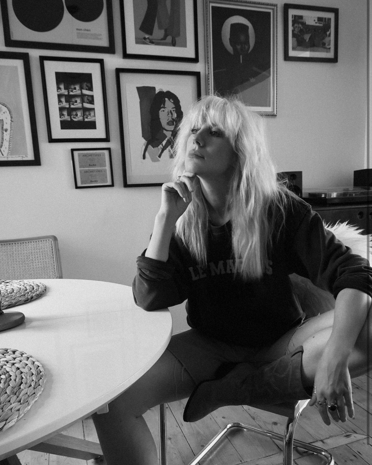 Sara Luxe wears Wildfox Couture - Wildfox Sweater