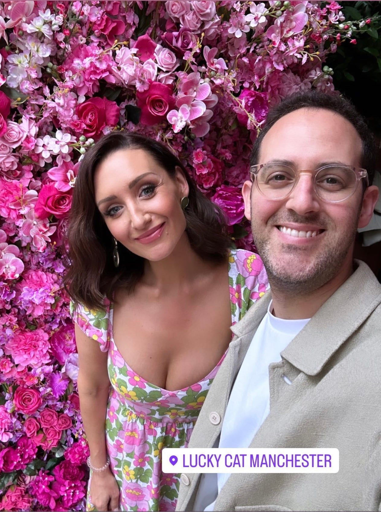 Catherine Tyldesley wears Show Me Your Mumu 