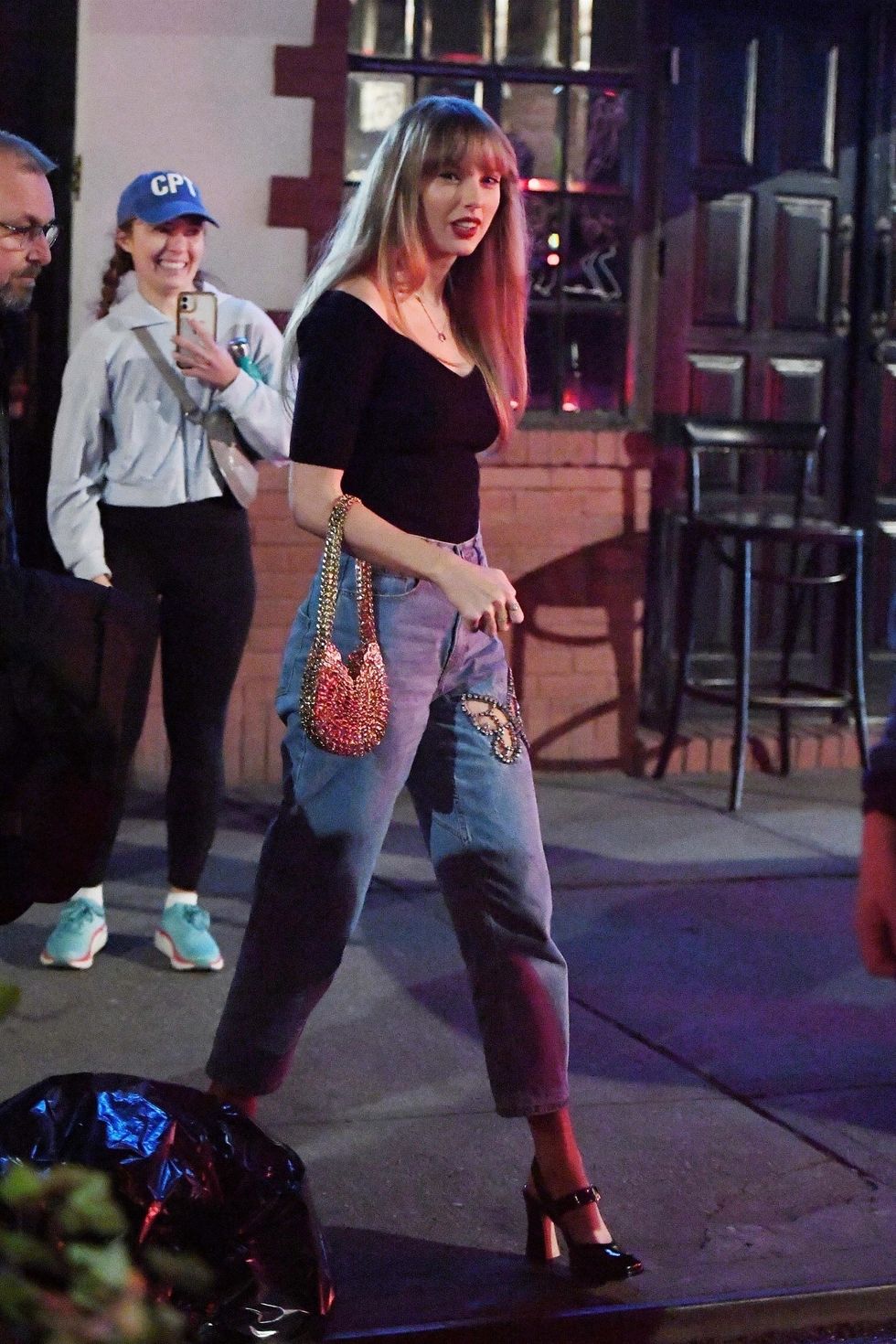 Y2K Crystal Embellished Jeans & Denim Jackets are Back - Spoiled Brat 