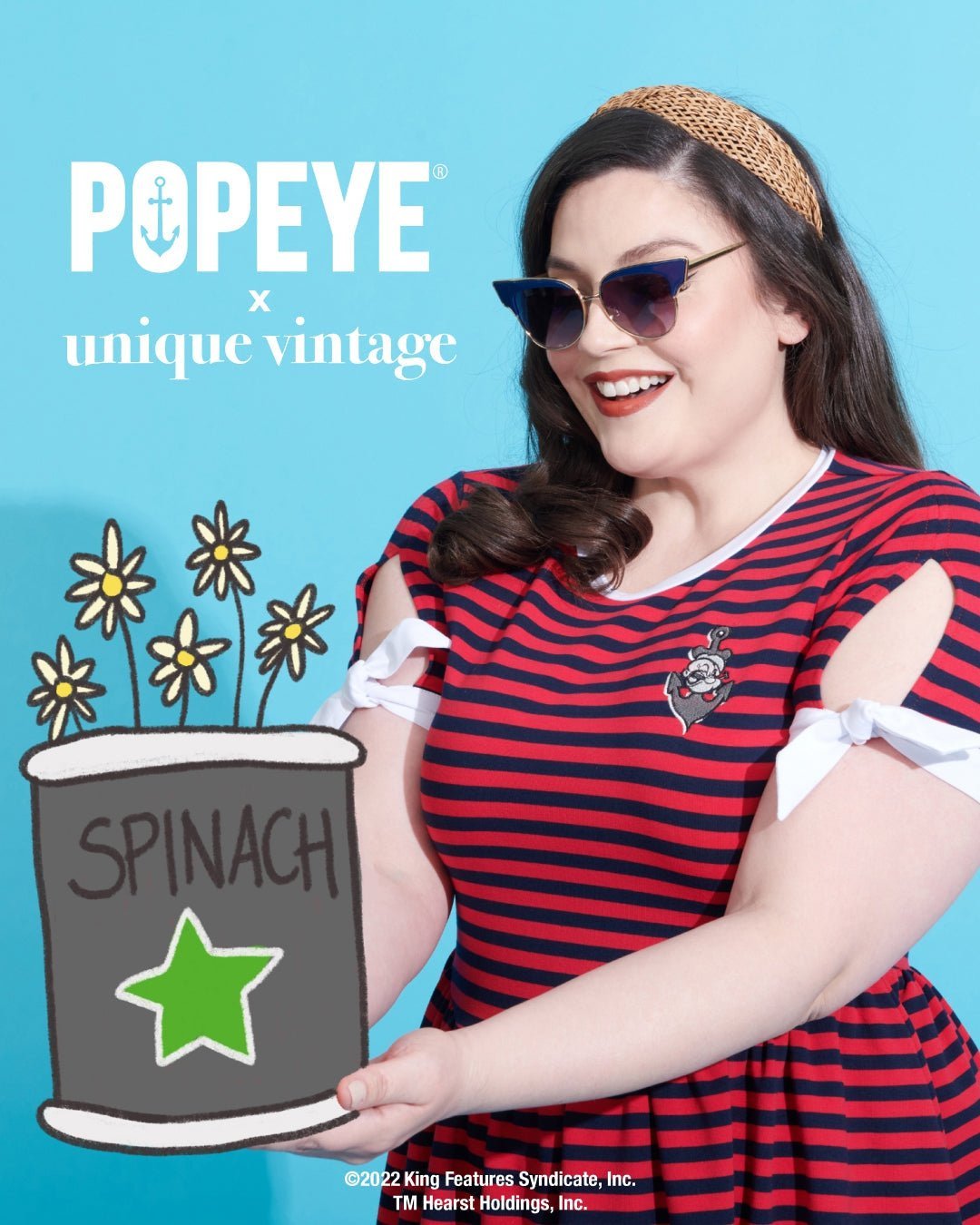 Unique Vintage x Popeye - Spoiled Brat 