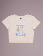 Samii Ryan x Smileyworld® Good Days Baby Tee T-Shirt by Samii Ryan as seen on celebrities