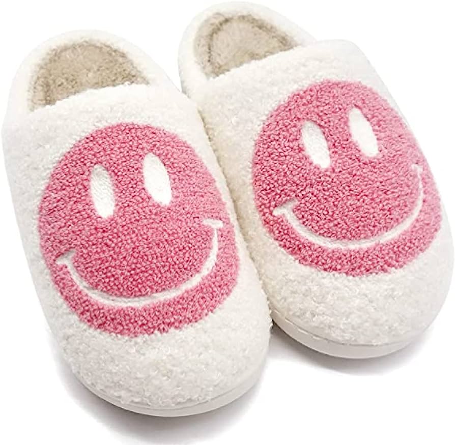 Shop Smiley Face Slippers as seen on Victoria Beckham - Premium Slippers from Spoiled Brat  Online now at Spoiled Brat 