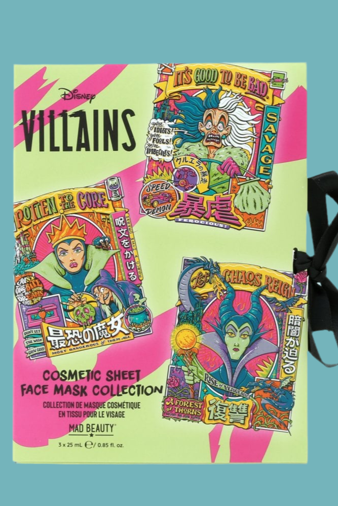 Shop Mad Beauty Disney Wicked Villains Cosmetic Sheet Mask TrioCosmetic Sheet Mask online at Spoiled Brat