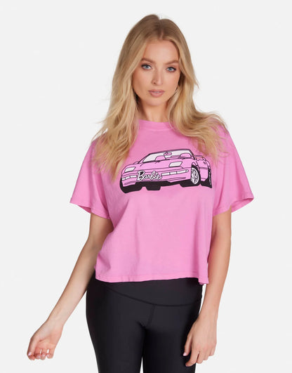 Lauren Moshi Rue Barbie Convertible Crop T-Shirt