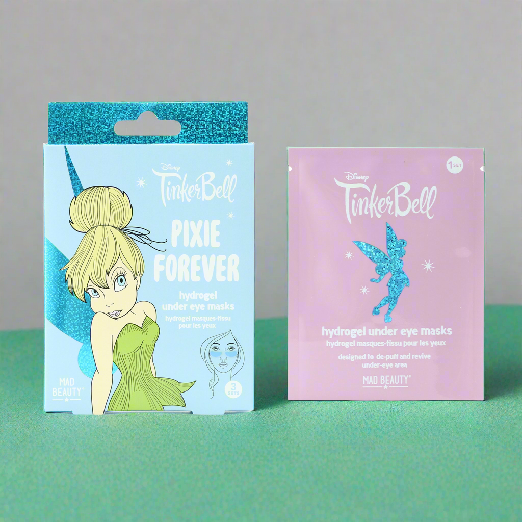 Shop Mad Beauty Disney TinkerBell Pixie Perfection Hydrogel Under Eye Patches online at Spoiled Brat