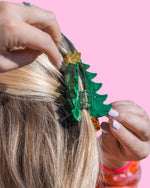 Shop Packed Party Packed Party Christmas Tree Claw Hair Clip online at Spoiled Brat