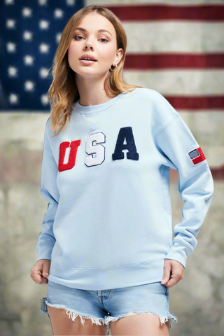 Wildfox USA Cody Sweatshirt as seen on Catherine Tyldesley