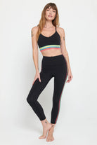 Spiritual Gangster Ada Stripe Leggings Leggings by Spiritual Gangster as seen on celebrities