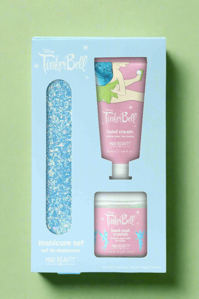 Disney Tinks Pixie Perfection Manicure Set Nail Art by Mad Beauty as seen on celebrities