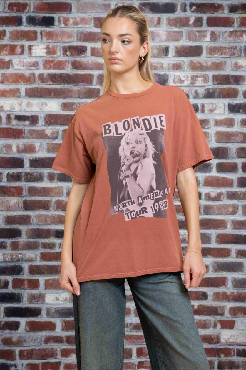 Shop Daisy Street Daisy Street Blondie Washed Tyler Tee online at Spoiled Brat