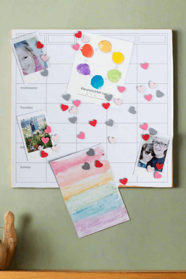 Bitten Design Heart Confetti Magnets - set of 40 Gifts by Bitten as seen on celebrities