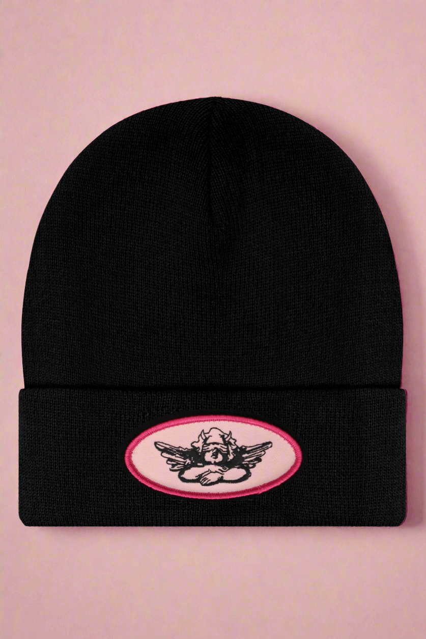 Boys Lie Black 1-800 Beanie Hat