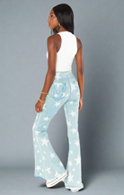 Show Me Your Mumu Berkeley Star Bells Flared Jeans by Show Me Your Mumu – Jeans – XS | Spoiled Brat UK