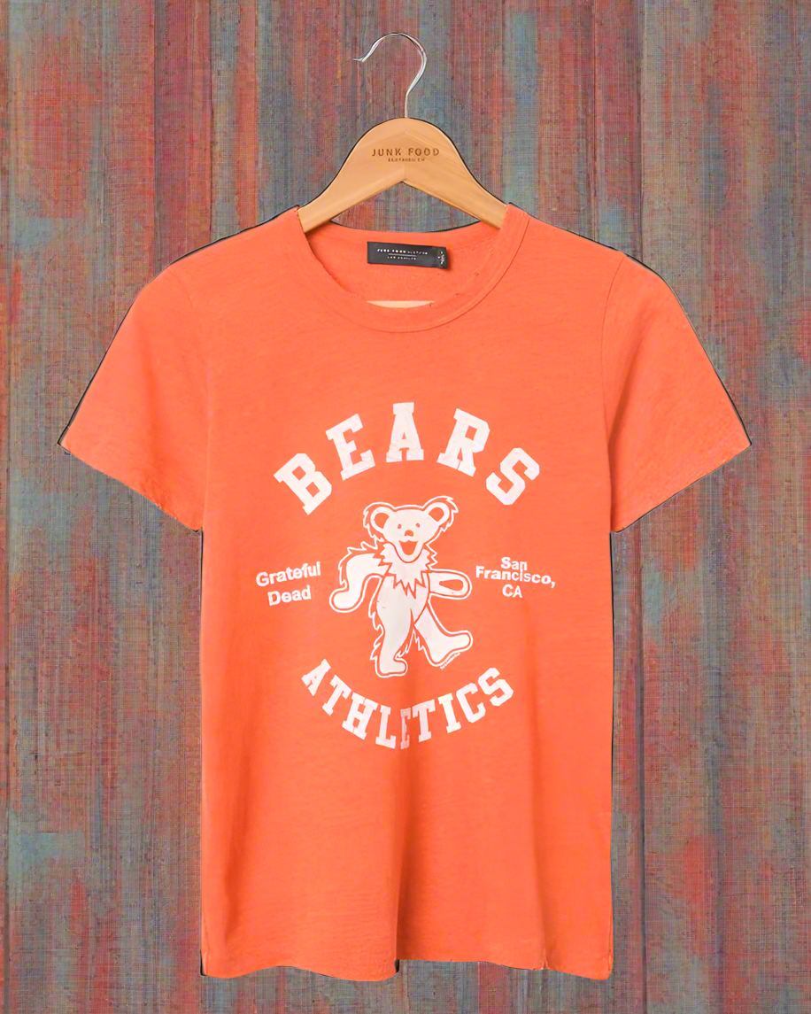 Shop Junk Food Junk Food Grateful Dead Bears Womens Tee online at Spoiled Brat