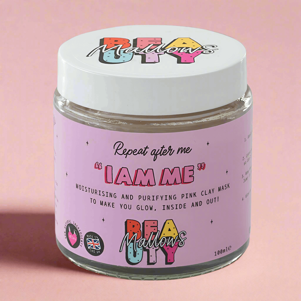 Mallows Beauty Watermelon Pink Clay Face Mask Beauty Kit by Mallows Beauty as seen on celebrities