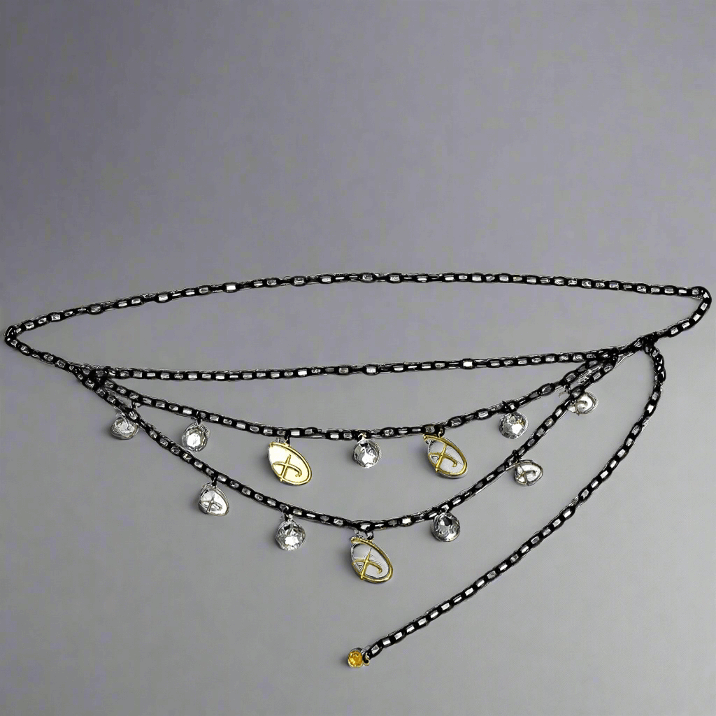 Buckle Down Products Disney Logo Charm Chain Belt Belt by Buckle Down Products as seen on celebrities