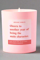 Another Year of Being the Main Character Candle Candles by Mischief Candles as seen on celebrities