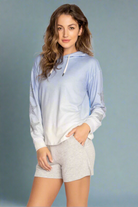 PJ Salvage Blue Ombre Goddess Star Hoodie Hoodie by PJ Salvage as seen on celebrities