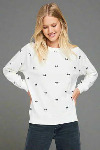 Wildfox Gordon Bow Sommers Sweatshirt