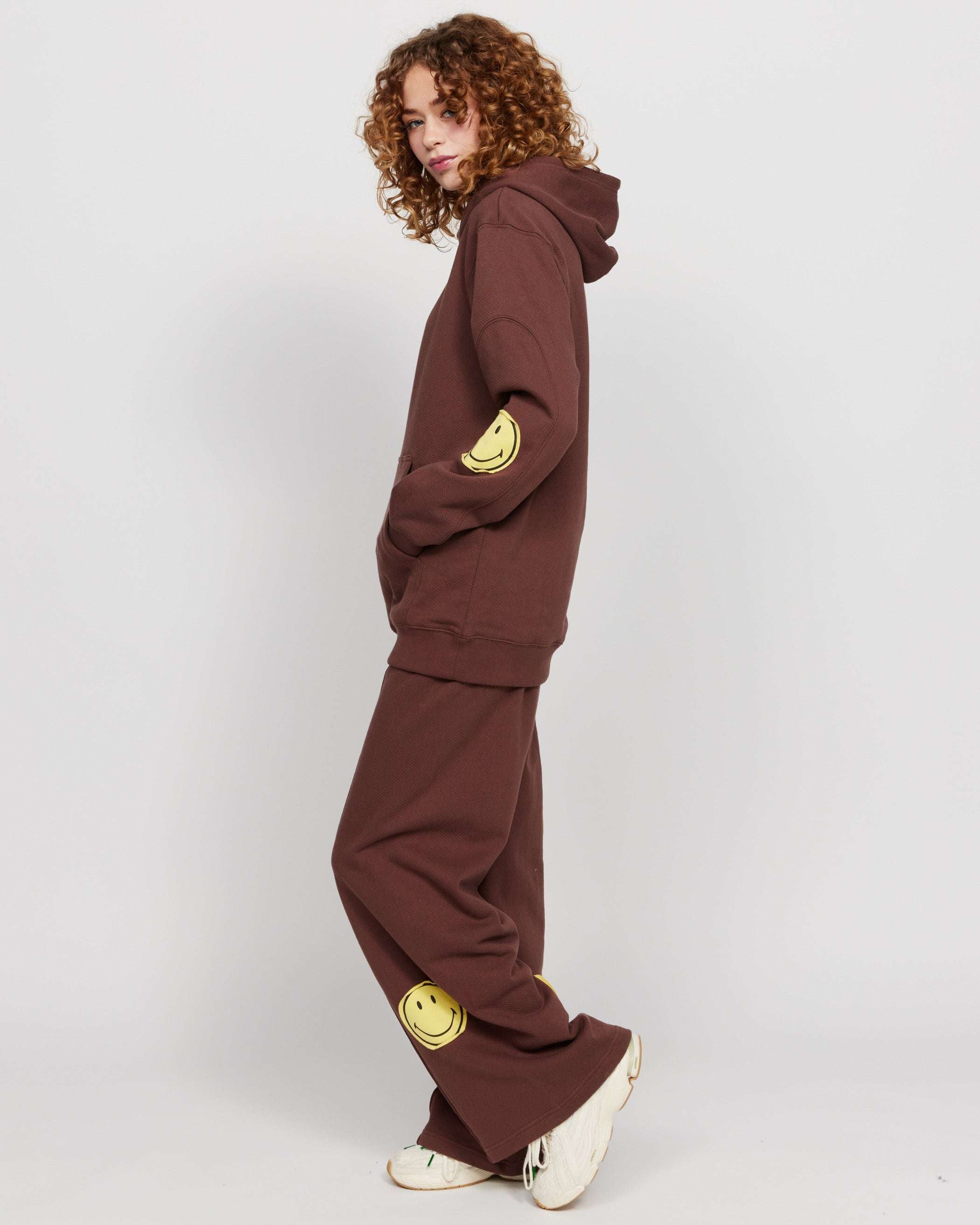 Samii Ryan Smiley® Straight Leg Jogger Pants Jogger Bottoms by Samii Ryan as seen on celebrities