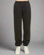 Shop Samii Ryan Samii Ryan Black Stone Wash Sweatpants online at Spoiled Brat