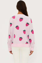 Beach Riot Joey Strawberry Sweatshirt Jumper by Beach Riot as seen on celebrities