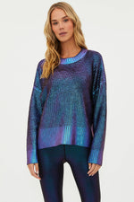 Shop Beach Riot Beach Riot Callie Galaxy Shine Sweater online at Spoiled Brat