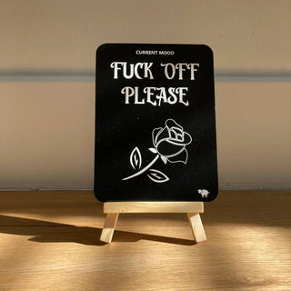 Shop Bored Sheep  F*Cking Current Mood Deck With Easel Stand - Spoiled Brat  Online