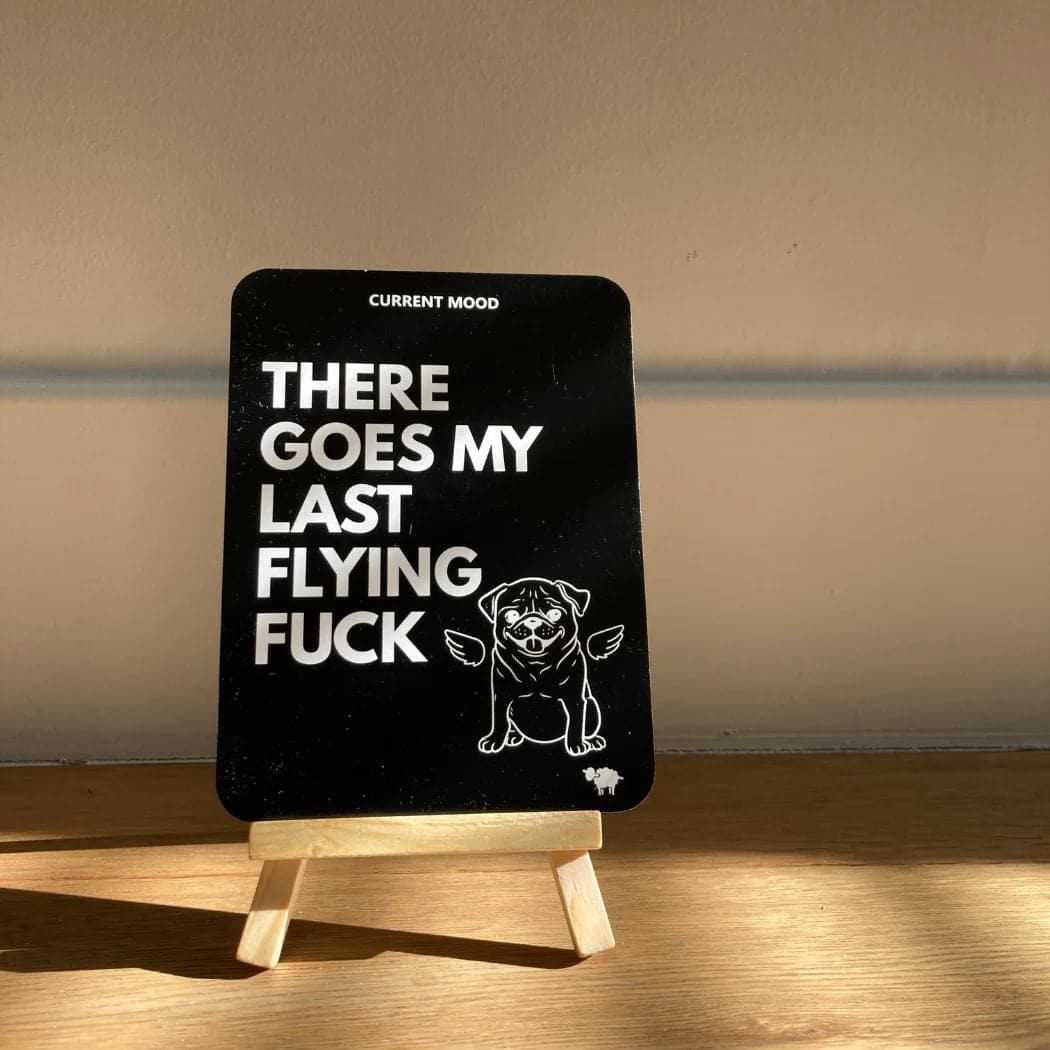 Shop Bored Sheep Bored Sheep F*Cking Current Mood Deck With Easel Stand online at Spoiled Brat